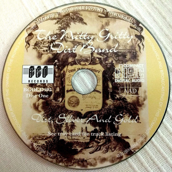 Nitty Gritty Dirt Band : Dirt, Silver & Gold (2xCD, Comp)