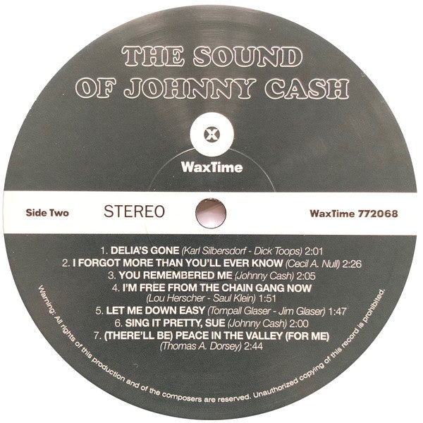 Johnny Cash : The Sound Of Johnny Cash (LP, Album, Ltd, RE, 180)
