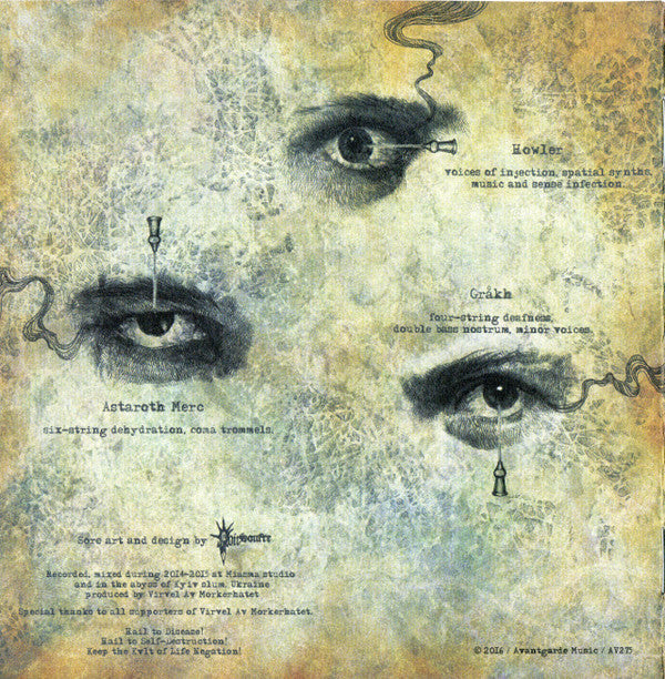 Virvel Av Morkerhatet : Metamorphopsia (CD, Album, Ltd)