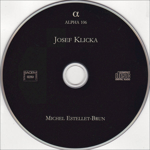 Josef Klička - Michel Estellet-Brun : L’Orgue Romantique Tchèque (CD, Album)