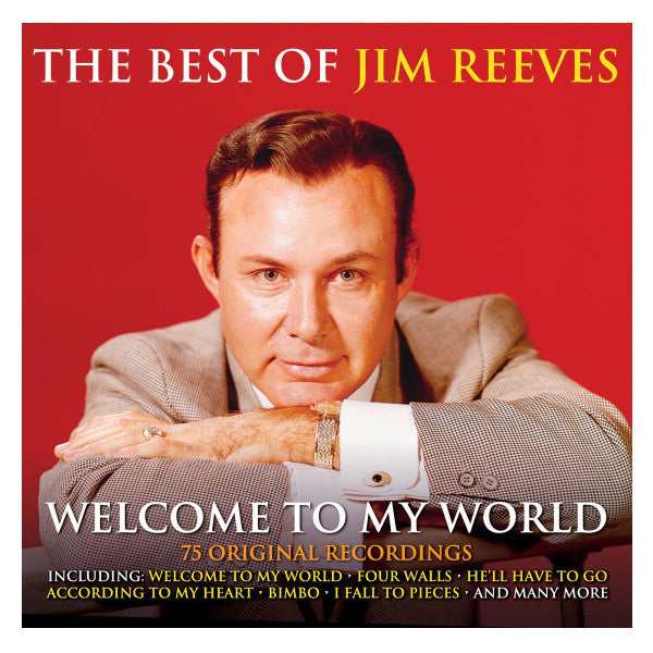 Jim Reeves : Welcome To My World- 75 Original Recordings (3xCD, Album, Comp)