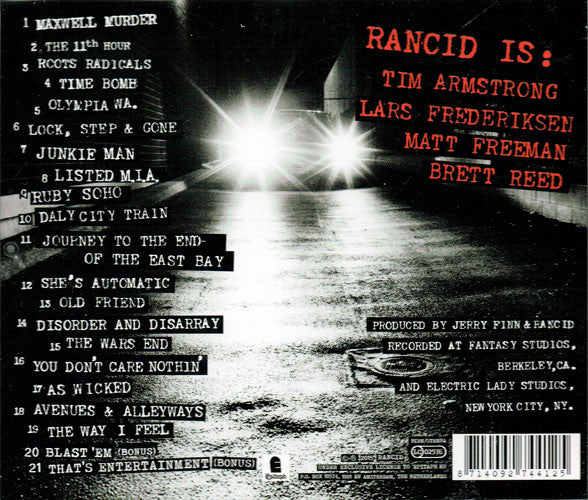 Rancid : ...And Out Come The Wolves (CD, Album, RE, RM)