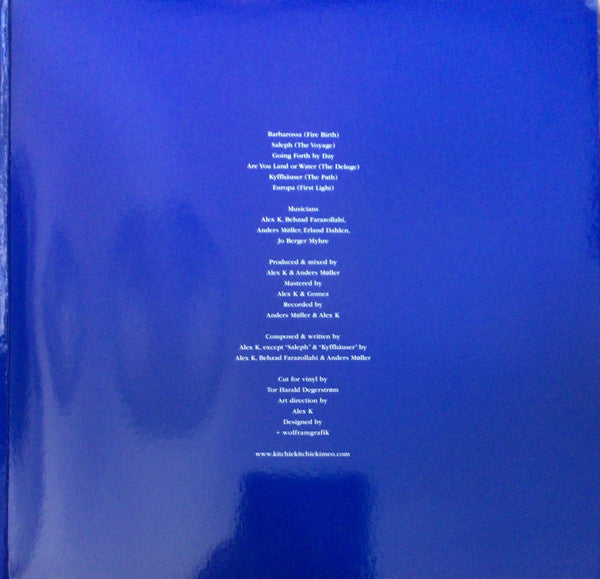 Kitchie Kitchie Ki Me O : Are You Land Or Water (LP, Album, Blu)
