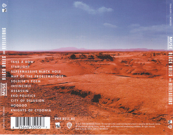 Muse : Black Holes And Revelations (CD, Album)