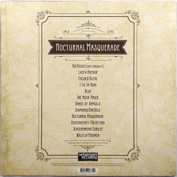 Toothgrinder : Nocturnal Masquerade  (LP, Ltd, Yel)