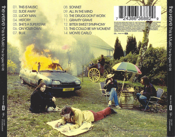 The Verve : This Is Music: The Singles 92-98 (CD, Comp, RM)