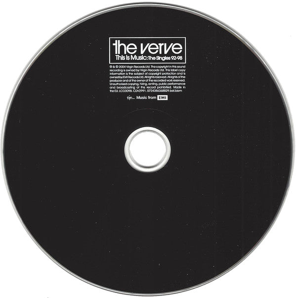 The Verve : This Is Music: The Singles 92-98 (CD, Comp, RM)