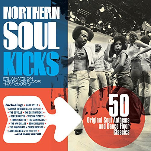 Various : Northern Soul Kicks (50 Original Soul Anthems And Dance Floor Classics) (2xCD, Comp, RM)