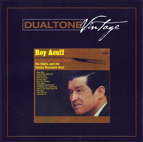 Roy Acuff And His Smoky Mountain Boys : The Voice Of Country Music (CD, Album, RE, RM)