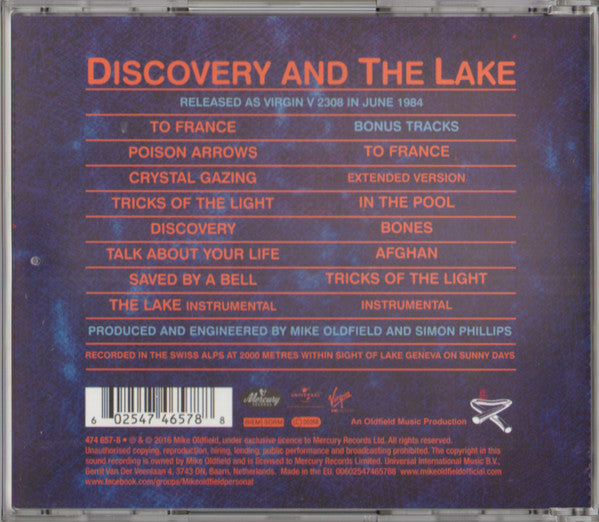 Mike Oldfield : Discovery (CD, Album, RE, RM)