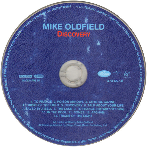 Mike Oldfield : Discovery (CD, Album, RE, RM)
