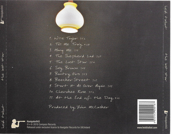 Heidi Talbot : The Last Star  (CD, Album, RP)