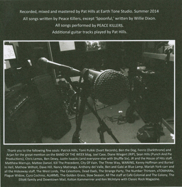 Peace Killers (2) : Peace Killers (CD, Album)