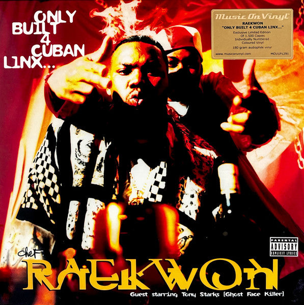 Raekwon : Only Built 4 Cuban Linx... (2xLP, Album, Ltd, Num, RE, Red)