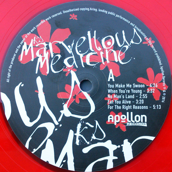 MK's Marvellous Medicine : MK's Marvellous Medicine (LP, Album, Red)