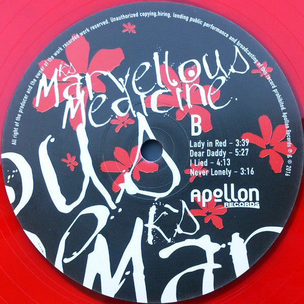 MK's Marvellous Medicine : MK's Marvellous Medicine (LP, Album, Red)