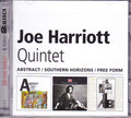 Joe Harriott Quintet : Abstract / Southern Horizons / Free Form (2xCD, Comp, RM)