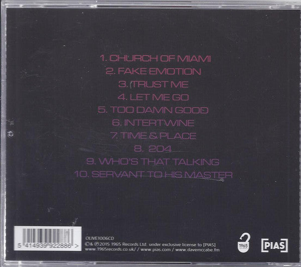 Dave McCabe & The Ramifications : Church Of Miami (CD, Album)