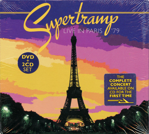 Supertramp : Live In Paris '79 (DVD-V, RE, Multichannel, NTSC + 2xCD, Album + Dig)
