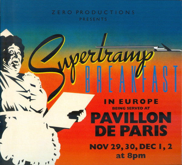 Supertramp : Live In Paris '79 (DVD-V, RE, Multichannel, NTSC + 2xCD, Album + Dig)