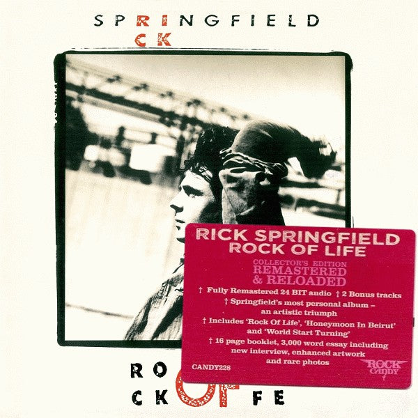 Rick Springfield : Rock Of Life (CD, Album, RE, RM)