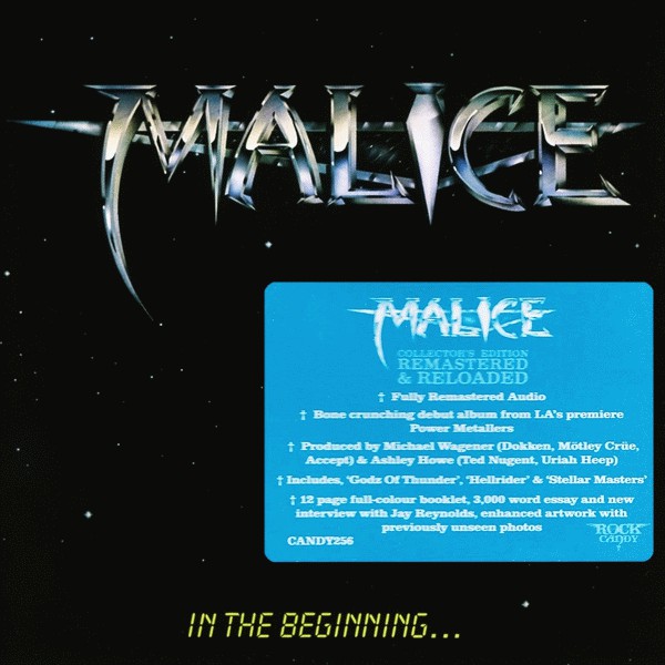 Malice (2) : In The Beginning (CD, Album, RE, RM)