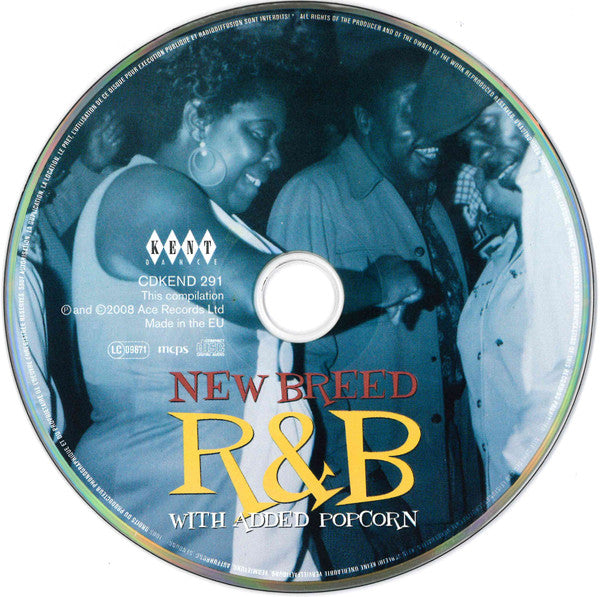 Various : New Breed Blues With Black Popcorn (CD, Comp, Mono)