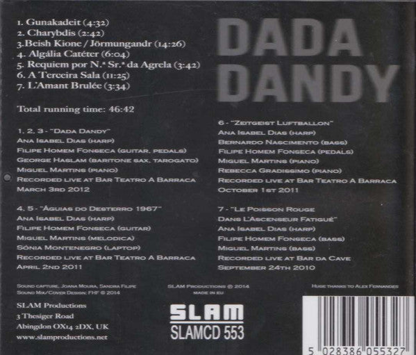 A Favola Da Medusa Feat. George Haslam : Dada Dandy (CD)