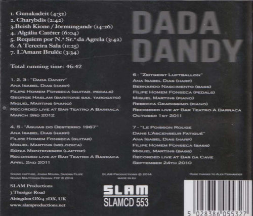 A Favola Da Medusa Feat. George Haslam : Dada Dandy (CD)