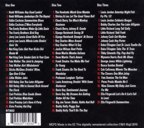 Various : 60 Bar-B-Que Sizzlers (3xCD, Comp)