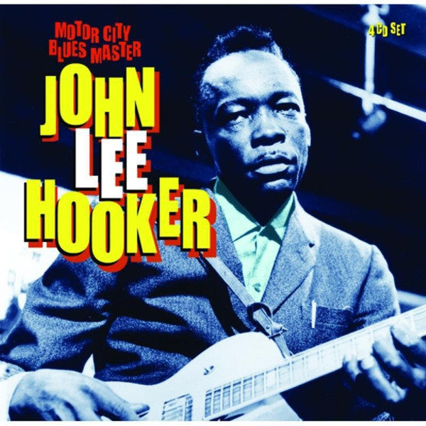 John Lee Hooker : Motor City Blues Master (4xCD, Comp)