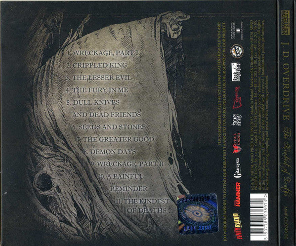 J.D. Overdrive : The Kindest Of Deaths (CD, Album)