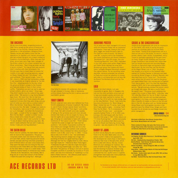 Various : Love Hit Me! Decca Beat Girls 1963-1970 (LP, Comp, Mono)