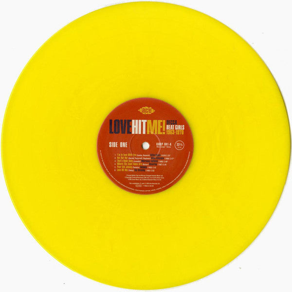Various : Love Hit Me! Decca Beat Girls 1963-1970 (LP, Comp, Mono)
