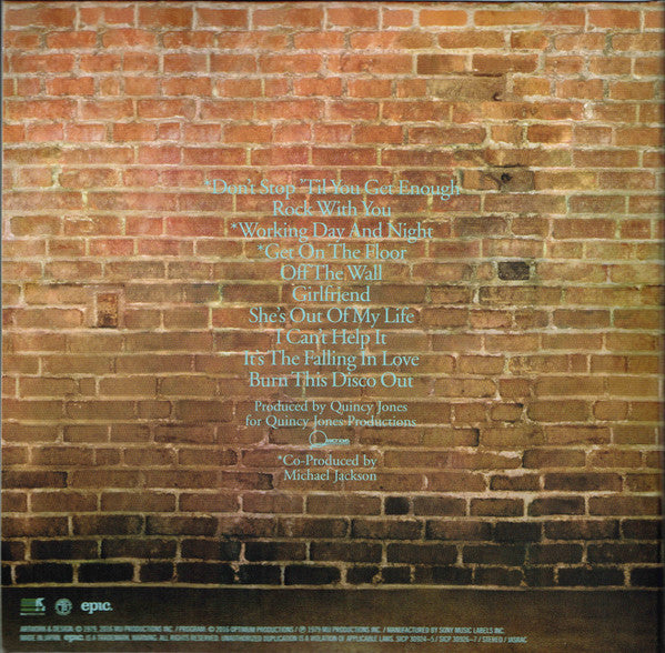 Michael Jackson : Off The Wall (CD, Album, RE, RM, Blu + Blu-ray + Dlx, Ltd)
