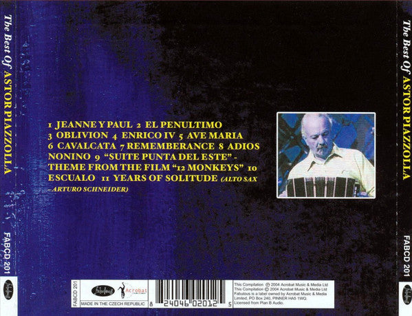 Astor Piazzolla : The Best of (CD, Comp)