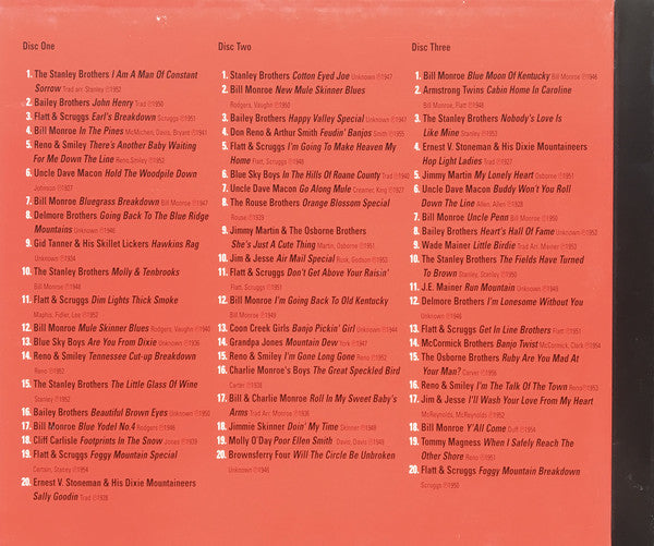 Various : Totally Essential Bluegrass (3xCD, Comp)