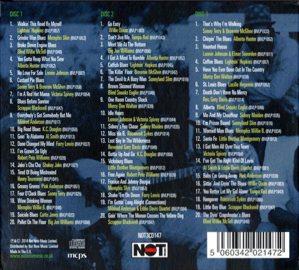 Various : Classic Blues From Bluesville (3xCD, Comp)