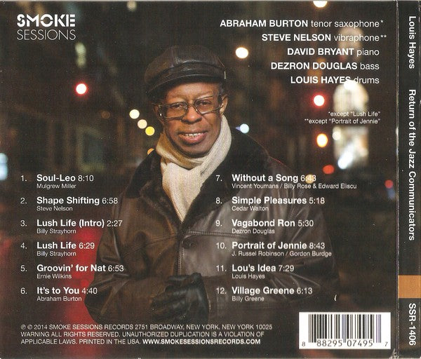 Louis Hayes : Return Of The Jazz Communicators (CD, Album)