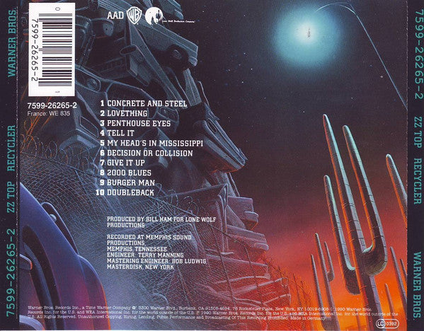 ZZ Top : Recycler (CD, Album, RE)