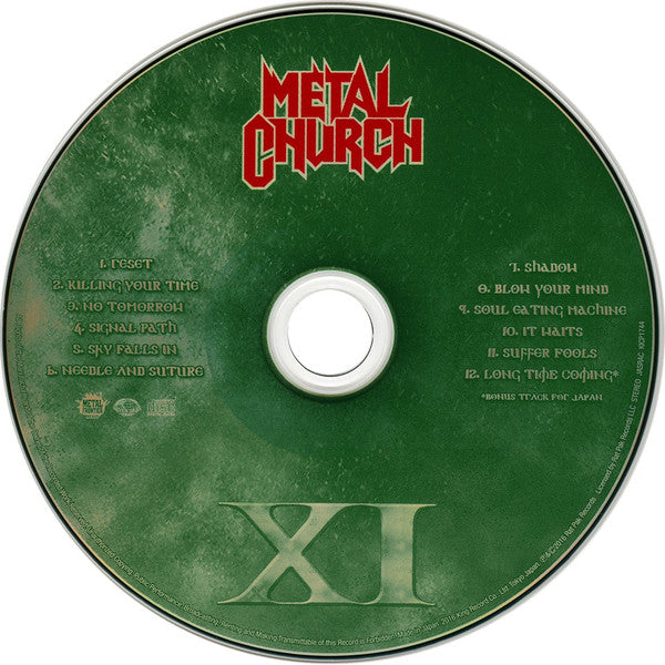 Metal Church : XI (CD, Album)