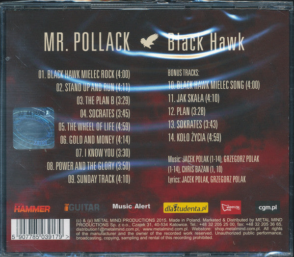 Mr. Pollack : Black Hawk (CD, Album)