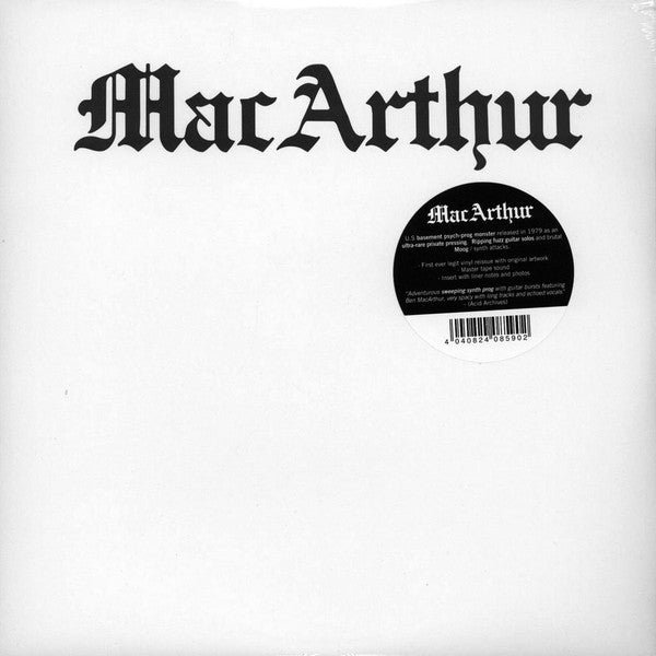 MacArthur (2) : MacArthur (LP, Album, RE)