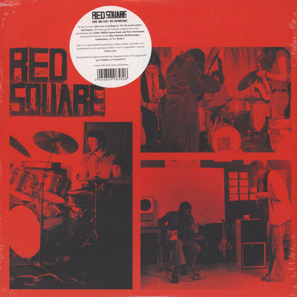 Red Square : Rare And Lost 70s Recordings (LP, Comp, RM)