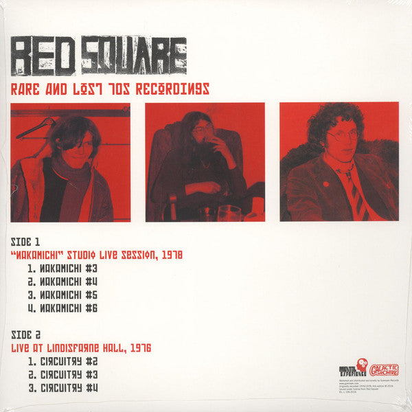 Red Square : Rare And Lost 70s Recordings (LP, Comp, RM)