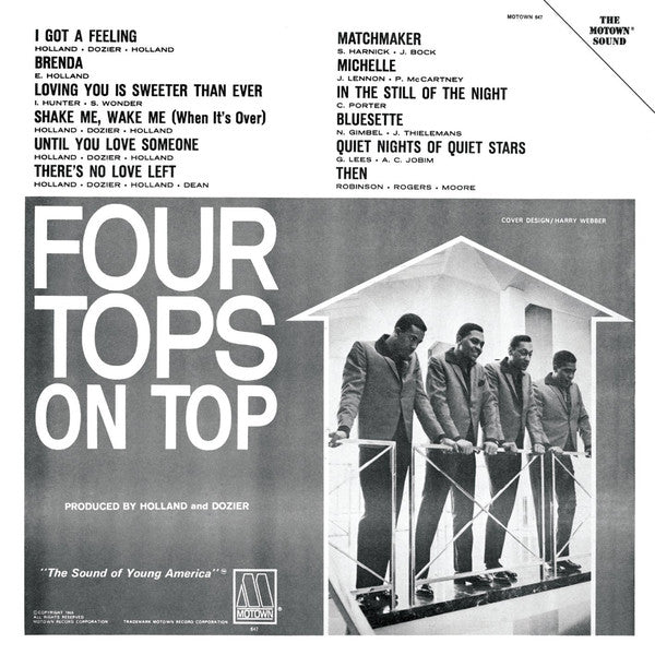 Four Tops : Four Tops On Top (CD, Album, Ltd, RE, S/Edition)