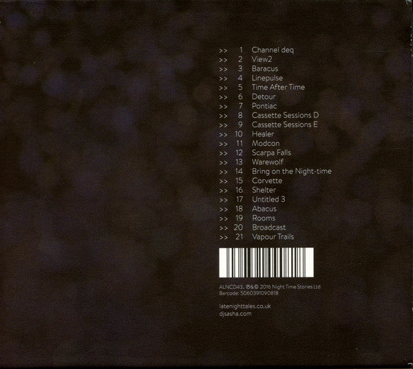 Sasha : Scene Delete (CD, Album, Mixed)