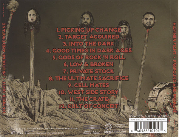 Hammer Fight : Profound And Profane (CD, Album)