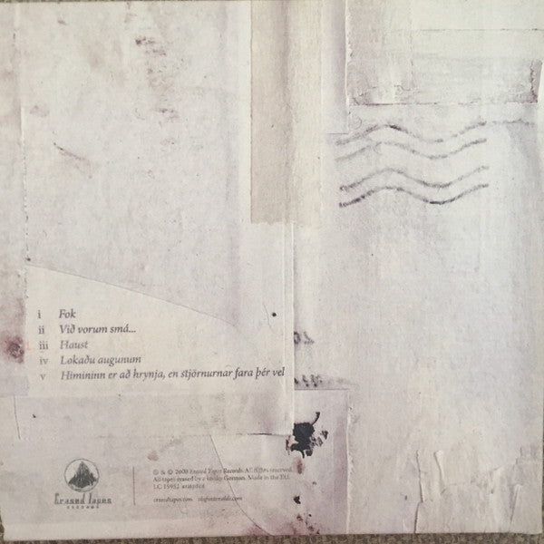 Ólafur Arnalds : Variations Of Static (CD, MiniAlbum, EP, RE)