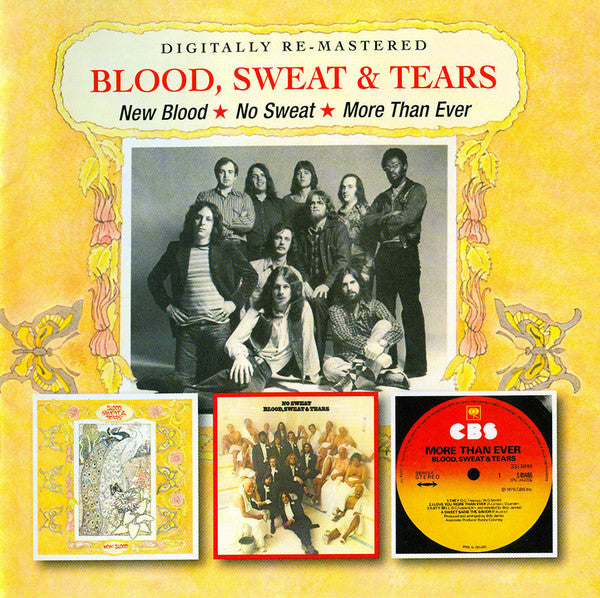 Blood, Sweat And Tears : New Blood / No Sweat / More Than Ever (2xCD, Album, Comp, RM)